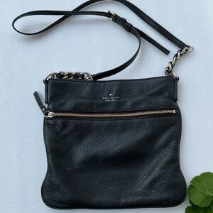 Kate Spade Black Crossbody Bag Soft Leather
